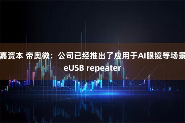 维嘉资本 帝奥微：公司已经推出了应用于AI眼镜等场景的eUSB repeater
